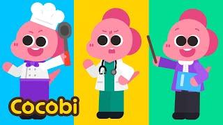 Learn About Jobs! | Educational Songs Compilation | Cocobi