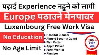 how to apply luxembourg working visa from nepal | how to apply luxembourg working visa |