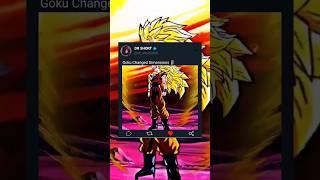 Goku Changed Dimensions #dbs#shorts