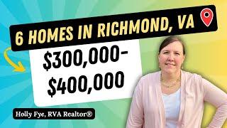 Tour 6 Homes for Sale in Richmond | $300-400k Budget – Holly Fye, REALTOR®