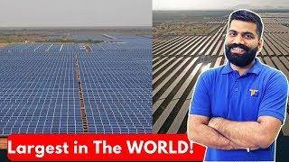 World's Largest Solar Park in India - Shakti Sthala - 2000MW of Solar Power!!