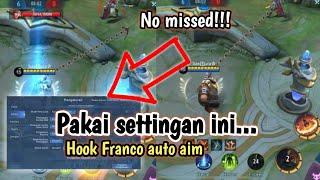 Pakai Settingan ini agar Hook Franco Auto Aim || Tutorial Franco hook