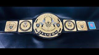 WWE BIG EAGLE CHAMPIONSHIP BELT - CUSTOM DESIGN