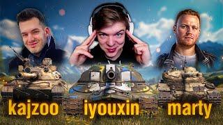 Chasing 100% MOE on IS-7 with kajzoo & marty