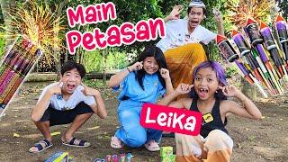 CnX & LEIKA MAIN PETASAN KEMBANG API DI HUTAN JOGJA ! MAIN KE RUMAH LEIKA ! CnX Tour De Jawa 11