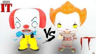 UNBOXING - IT Pennywise The CLOWN Funko POP! [1990 VS. 2017] Review & Comparison | You'll Float Too!