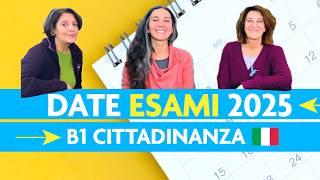 TUTTE LE DATE ESAMI #2025  - CILS, CELI e PLIDA B1 #cittadinanza Italiana    #cils #celi #plida