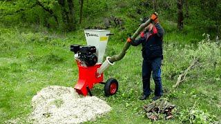 TOP-1 Holzhacker-Schredder für den Hausgebrauch! Sie werden von seinen Fähigkeiten begeistert sein!