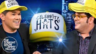 Celebrity Hats with Josh Gad and Andrew Rannells | The Tonight Show Starring Jimmy Fallon