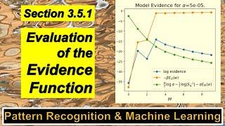 3.5.1 Evaluation of the Evidence Function - Pattern Recognition and Machine Learning