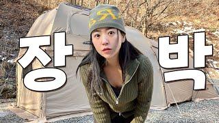 7 Hours of Pitching, 1st Night Is Hard | Tent Ripped | Daiso IGT Table Making |