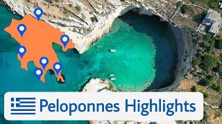 Greece - Insider tips and our highlights on the Peloponnese TOP 13