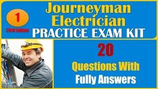 Journeyman Electrician Practice Test (20 Questions With Fully Answers)