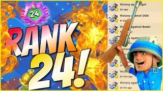 Rank 24 with a NEW ATTACK! (Season 68) // Boom Beach Warships