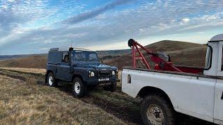 Green laning in Northumberland | Land Rover Defender 300Tdi | Land Rover Series 2A 1 Ton |