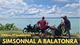 SIMSONNAL A BALATONRA | 300km, 17 LEROHADÁS | Tölgyes Csárda, KPST Park, Bala-Toni Retro Múzeum