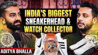 Ram Mandir “Jai Shree Ram” Watch Rs.34,00,000Biggest Sneakerhead Ft. Aditya Bhalla Realtalk