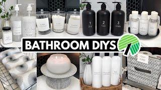 Dollar Tree Bathroom DIYs (high-end luxury look for less!)