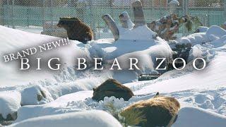 First Snow at the brand new Big Bear Alpine Zoo!! - 4K