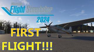 MSFS 2024  - Cessna 185 Skywagon first flight