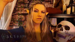 Rude Elf Tailor Wants You Out of Her Shop  Skyrim Altmer ASMR, Soft Spoken Fantasy Roleplay