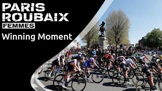 Winning moment: Paris-Roubaix Femmes avec Zwift 2023