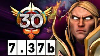 Новый Инвокер от Грандмастера! Талант на +1 форжа - Invoker 7.37b DOTA 2