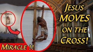 MIRACULOUSLY JESUS MOVES on the Cross in Cordoba, Spain