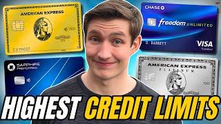 10 Credit Cards With The HIGHEST Credit Limits (2024)