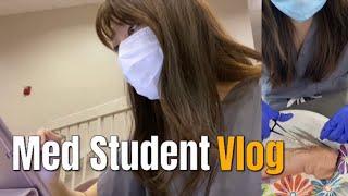 Med Student Vlog | Anatomy | Suture Lab | Ultrasound Machine | MSK