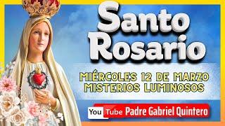  EL SANTO ROSARIO DE HOY miércoles 12 de marzo de 2025 MISTERIOS GLORIOSOS El Santo Rosario EN VIVO