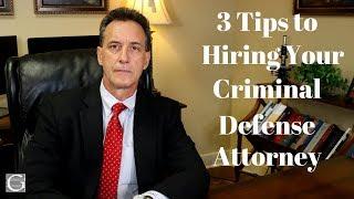 How To Choose a Criminal Defense Attorney - 3 Factors to Consider