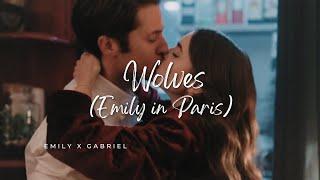 Emily In Paris MV || Wolves || Emily & Gabriel || Lilly Collins x Lucas Bravo