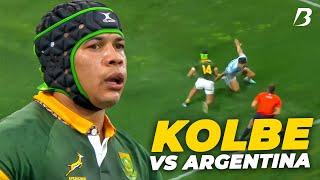 Cheslin Kolbe’s Stunning Performance vs Argentina 2024