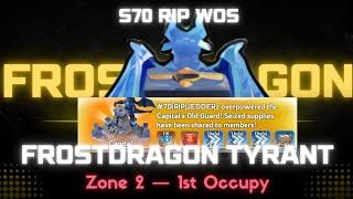 AMAZING 1ST HIT ON FROSTDRAGON TYRANT ZONE 2 - Whiteout Survival S70 RIP - finding a spot for Thor