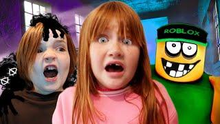 DON'T SLEEP the STORY!!  Adley & Niko save the neighborhood from Spider Grandma insomnia roblox game