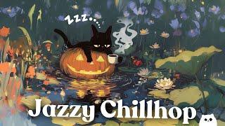 Halloween Lo-fi & Jazzy Chillhop ️ "A day without coffee is like a joke."