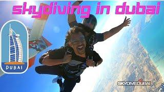 Skydiving Dubai || What is the cost of doing it || Thrilling Experience || Once in a Lifetime