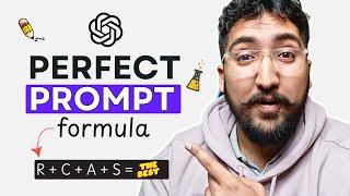 Master ChatGPT: My 4-Step Formula for Perfect Prompts!