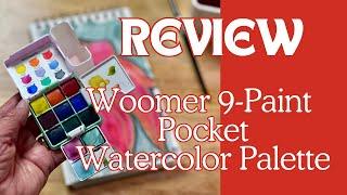 Review | Woomer 9-Paint Pocket Watercolor Palette