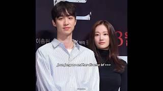 Jeon Jongseo and her director bf #TheCallMovie #BallerinaNetflix #LeeChungHyun