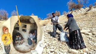 "The extraordinary power of a cave-dwelling family;  Drilling and fighting for survival »