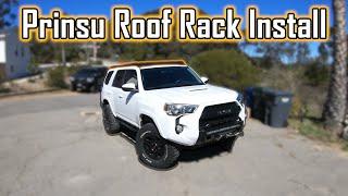 How to Install Prinsu Roof Rack - 5th Gen 4Runner Build EP1