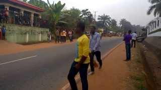 Masquerade Sprint At Mbaukwu - Awka South Anambra State, Nigeria