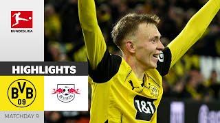 Dortmund Turns The Game Around! | Borussia Dortmund - RB Leipzig 2-1 | Highlights | Matchday 9