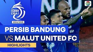 Persib Bandung VS Malut United FC - Highlights | BRI Liga 1 2024/25