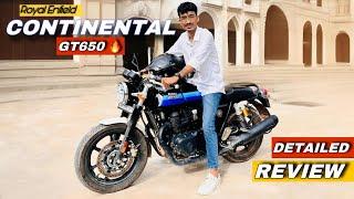 2024 Royal Enfield Continental Gt 650 Detailed Review | Royal Enfield Continental Gt650 #gt650