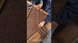 Japanese tatami mat making - a detailed process
