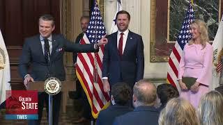 You Won't Believe What Pete Hegseth Did at His Swearing-In That Left Democrats Speechless!