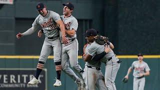 Tigers are MOVING ON! The Tigers beat the Astros to advance to the ALDS!